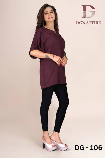 D.NO. – DG-106 BY DG ATTIRES SHORT TOPS KURTI MANUFACTURER IN INDIA